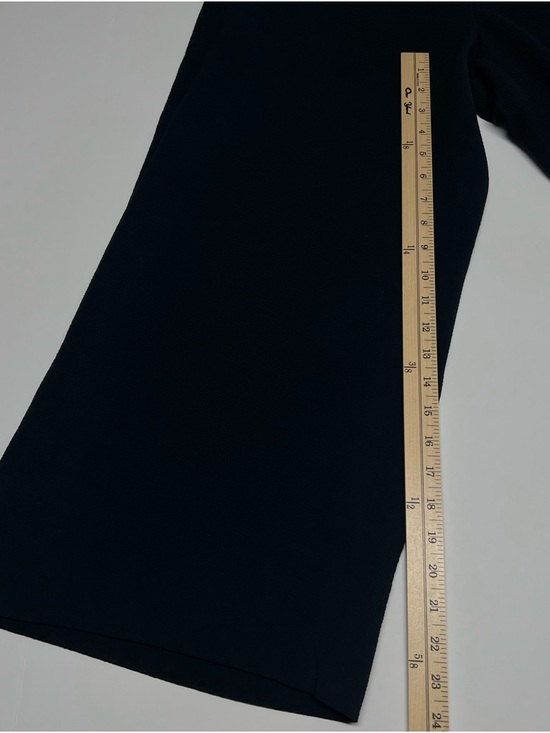 MM.LAFLEUR Dark Navy Wide Leg Pants Size 6 Career Office Workwear - Picture 10 of 10